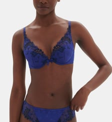 Soutien-gorge push-up corbeille avec armatures Wish broderies Simone Pérèle