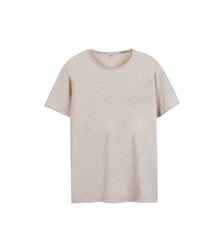 Tee-shirt col rond chiné L'Essentiel Ikks