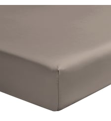 Drap housse uni en satin de coton bio, bonnet de 30cm, TEOPHILE Alexandre Turpault