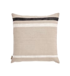 Coussin carré en coton à rayures OYOY