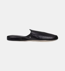 Chaussons Mules ultra confortables et léger en cuir Isotoner