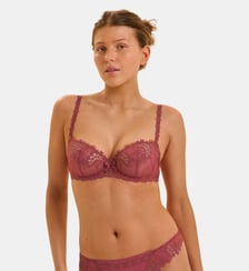 Soutien-gorge corbeille - Rose Santal Simone Pérèle