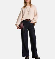 Jean large taille haute La Fée Maraboutée