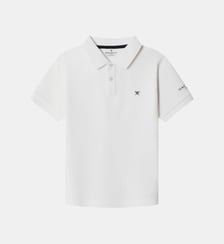 Polo Coupe Regular À Manches Courtes Avec Logo Hackett London