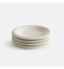 Lot de 4 assiettes à dessert, grès émaillé La Redoute Interieurs