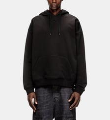 Sweat à coupe décontractée avec poche kangourou Diesel