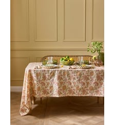 Nappe en coton fleuri indien -  imprimé Pondichery Cyrillus