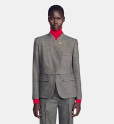 Veste de costume en laine Sandro
