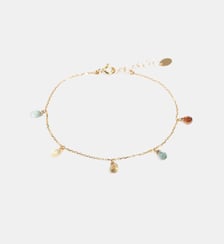 Bracelet chaîne pampille Sofia - Or 750‰ Saphir YAY Paris