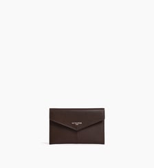 Pochette enveloppe moyen modèle Paulette en cuir lisse Le Tanneur