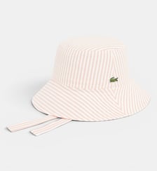 Bob rayé coton Lacoste