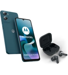 Smartphone Pack G06 Power 4G 256Go Bleu + Moto Buds Bass Motorola