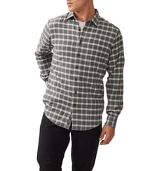 Chemise slim en coton et Lyocell à carreaux Mclaren Falls Rodd & Gunn