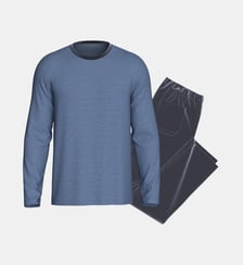 Pyjama en velours thermique Impetus