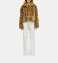 Manteau court en fausse fourrure - ALZA Gerard Darel