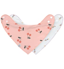 Lot de 2 bavoirs bandanas Lassig