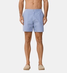 Maillot De Bain Coupe Ajustée En Seersucker Hackett London