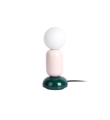 Lampe de Table Firenze Tube - Vert foncé - 11.5x11.5x27cm Leitmotiv