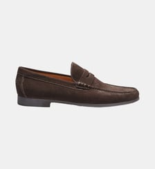 Mocassin boston - cuir velours Fairmount