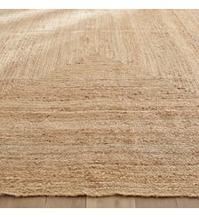 Tapis jute format XL en jute, tressé main AM.PM