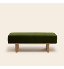 Banc ANCA  Bois et tissu naturel Madura