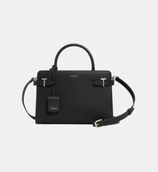 Sac à main moyen modèle Emilie en cuir signature T Le Tanneur