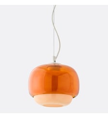 Suspension en verre coloré Ø21,5 cm La Redoute Interieurs