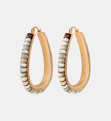 Boucles d'oreilles créoles   - Ninon Satellite