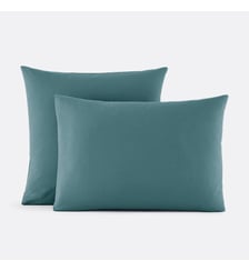 Taie d'oreiller unie en percale de coton, 80 fils La Redoute Interieurs