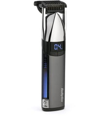 Tondeuse barbe Super-X Metal S996E, molette réglable, 24 hauteurs de coupe, précision 0,2 mm, autonomie 90 mn Babyliss