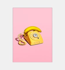 Poster   Banana phone - Supermercat Poster & Frame