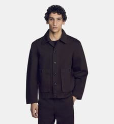 Blouson worker en denim Sandro