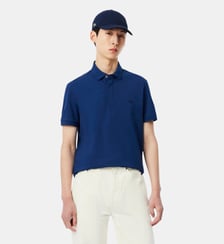 Polo droit en coton piqué stretch Paris Lacoste