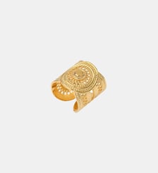 Bague filigrane   doré à l'or fin - Noor Satellite