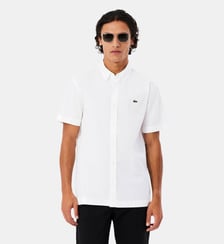 Chemise popeline légère regular fit Lacoste