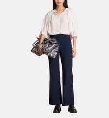 Pantalon flare en jacquard La Fée Maraboutée