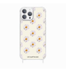 Coque de téléphone glossy marguerites pour iPhone 13 Pro Max La Coque Française