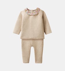 Ensemble tricot  col Liberty Cyrillus