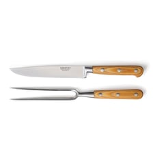 Couteau et fourchette à découper Sabatier Trompette