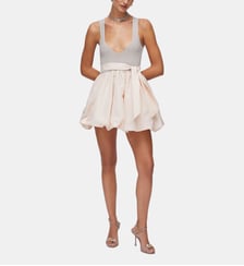 Robe courte en taffetas Liu Jo