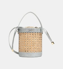 Petit sac seau Cannage Rotin Lancaster
