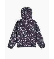 parka enfant Claude noire étoiles blanches agnès b. x K-way Agnès b.