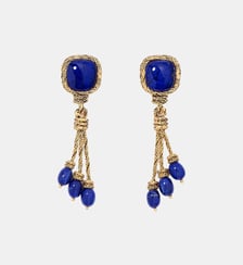 Boucles d'oreilles Miki lapis-lazuli Aurélie Bidermann