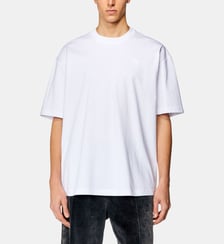 T-shirt avec maxi oval D brodé Diesel