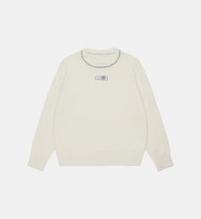 Pull ras-du-cou en mélange de laine MM6 Maison Margiela