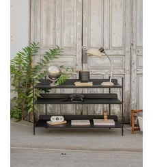 Bibliothèque Muuto noire Madeleine N°733- Produit chiné Debongout