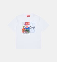 T-shirt avec logo Diesel Kids