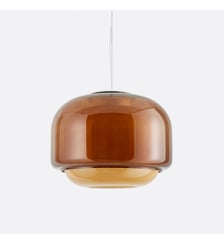 Suspension en verre coloré Ø30,5 cm La Redoute Interieurs