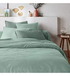 Housse de couette unie en coton lavé La Redoute Interieurs