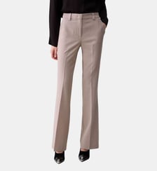 Pantalon fit & flare en tissu mélangé Liu Jo